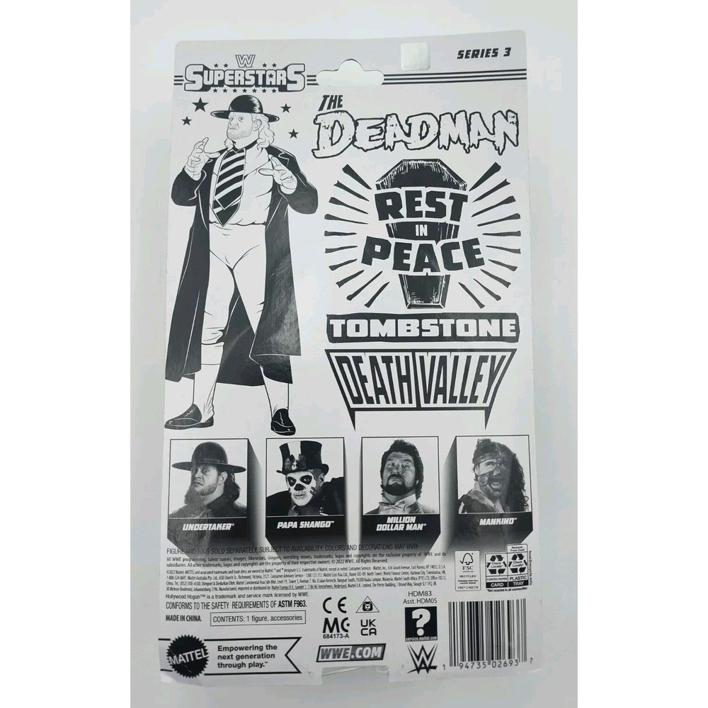 WWE Superstars UNDERTAKER Figure EXCLUSIVE Smackdown SEE PICS📸 - Picture 2 of 16